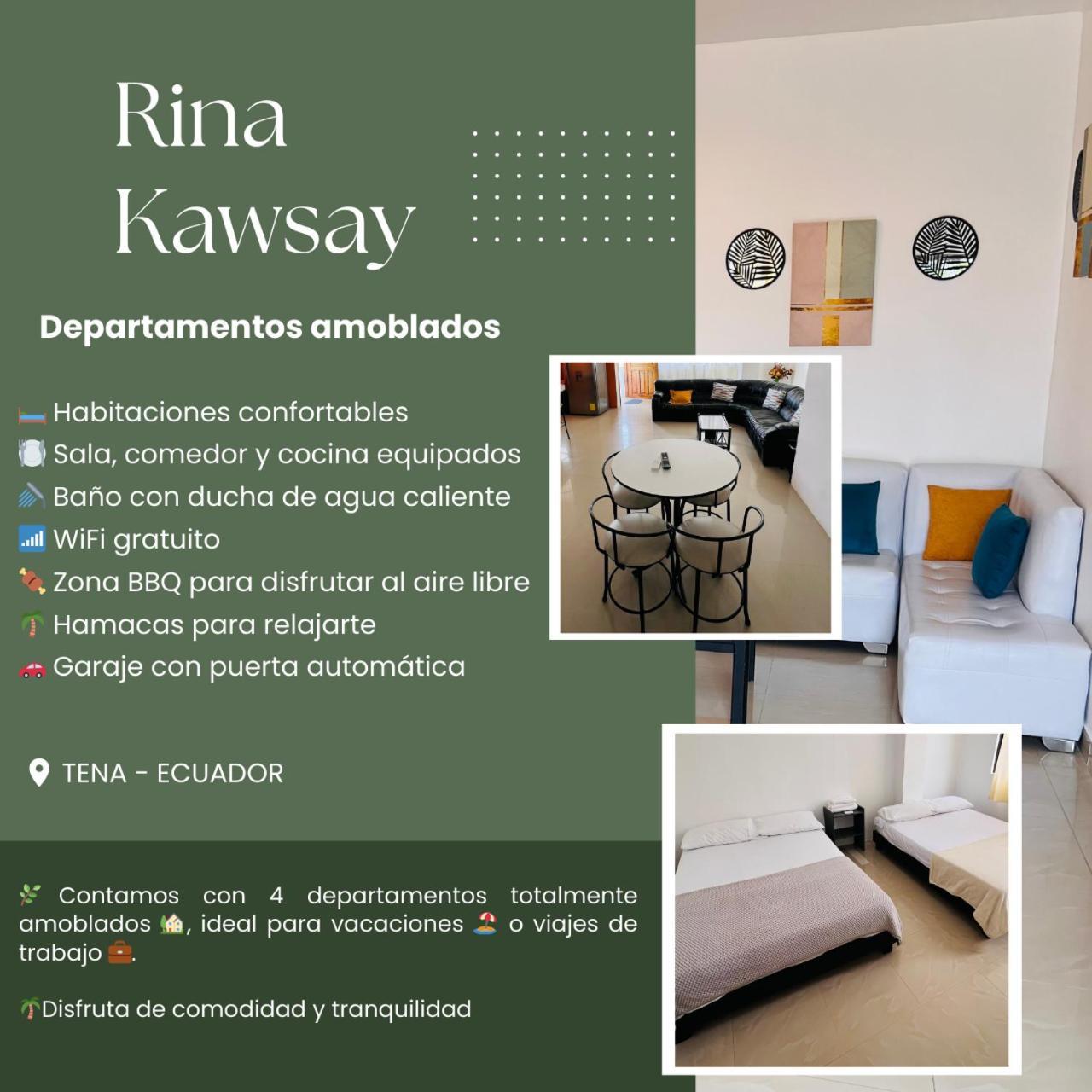 Apartament Rinakawsay - Viveviajando Hermoso Penthouse Completamente Amoblado En Tena Zewnętrze zdjęcie